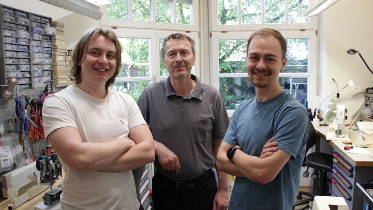 Johannes Gratzer, Franz Gratzer und Benedikt Gratzer — Hinter den Kulissen